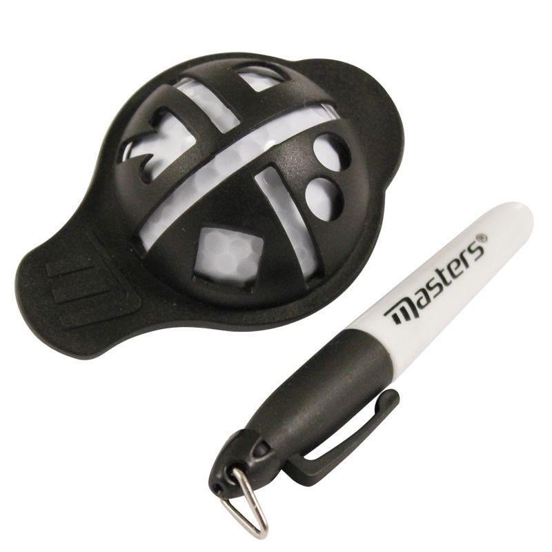 Masters Golf Masters Align-M-Up Ball System, noir