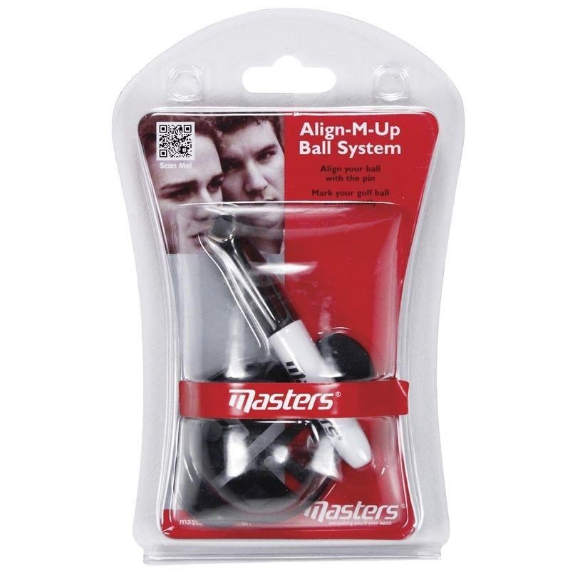 Masters Golf Masters Align-M-Up Ball System, noir