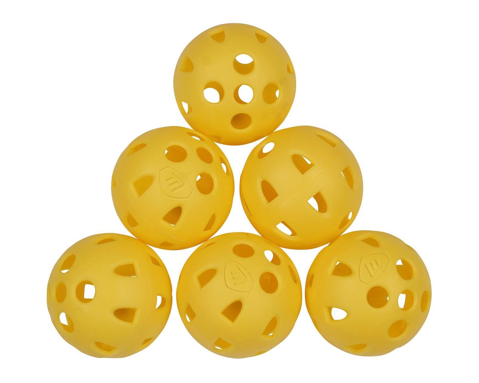 Masters Golf Airflow XP balles de golf d'entraînement, jaunes