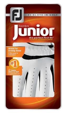 Footjoy FJ Junior 18 gant de golf enfant, blanc