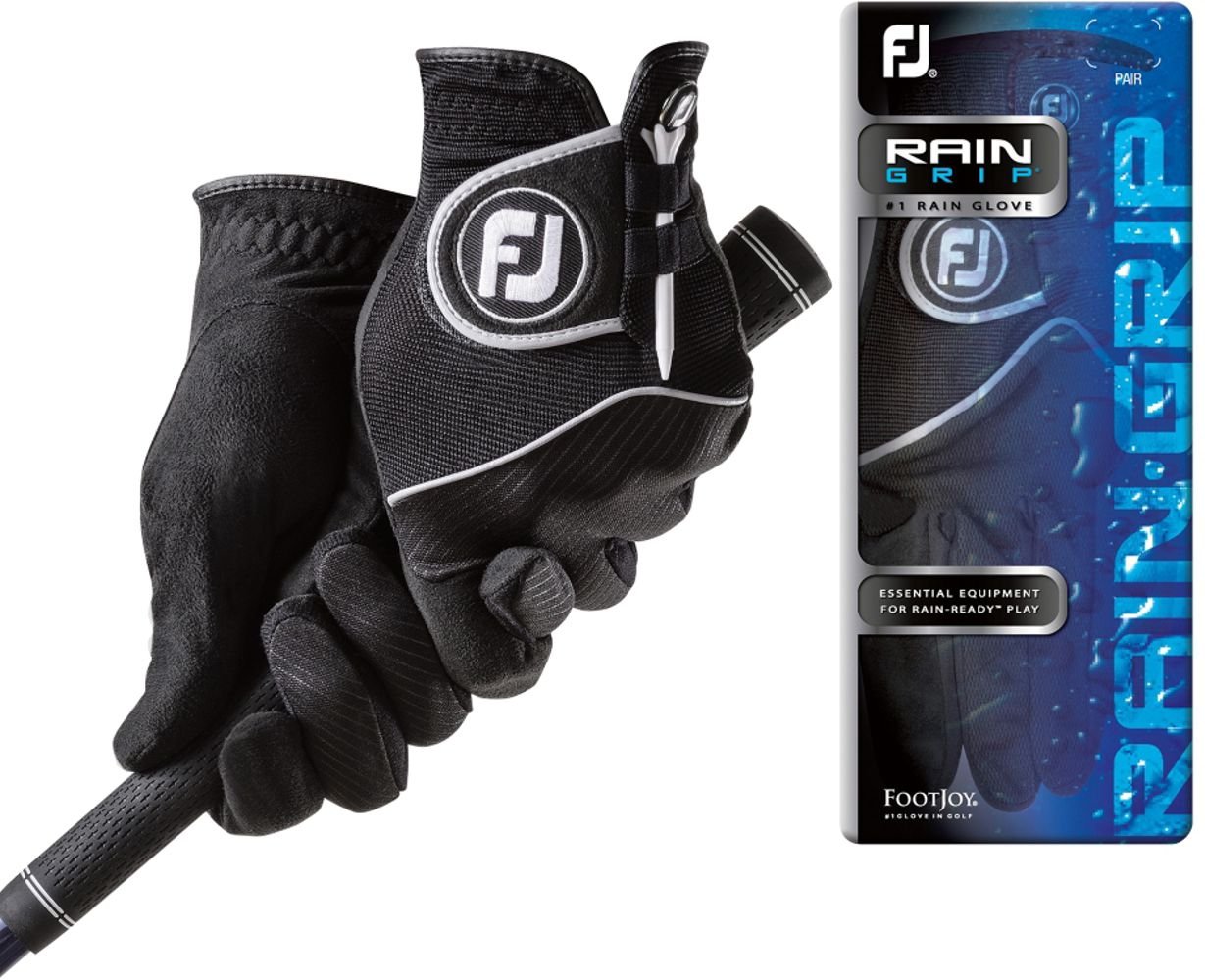 FootJoy RainGrip gant de golf femme, noir
