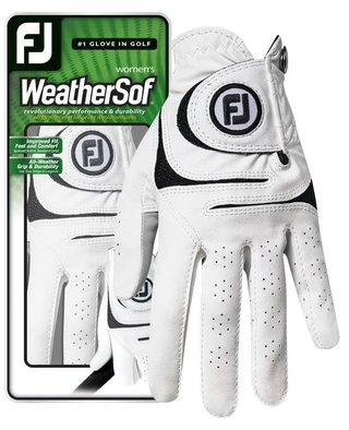 FootJoy WeatherSof 18 gant de golf femme, blanc
