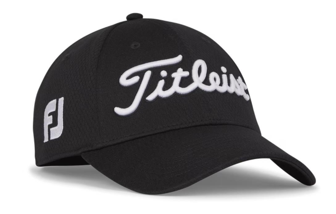 Titleist Tour Elite casquette homme, noir/blanc