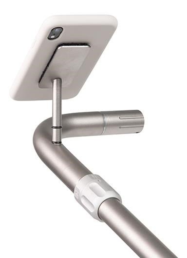 JuCad Velcro support smartphone, titanium