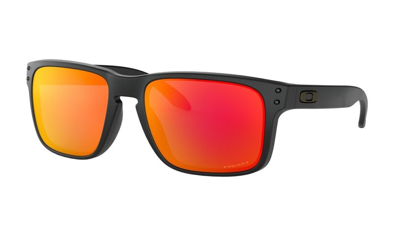 Oakley Holbrook Prizm Ruby lunettes de soleil homme, Matte Black