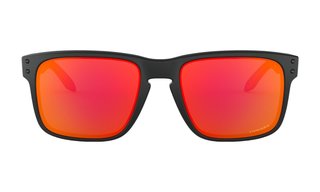 Oakley Holbrook Prizm Ruby lunettes de soleil homme, Matte Black