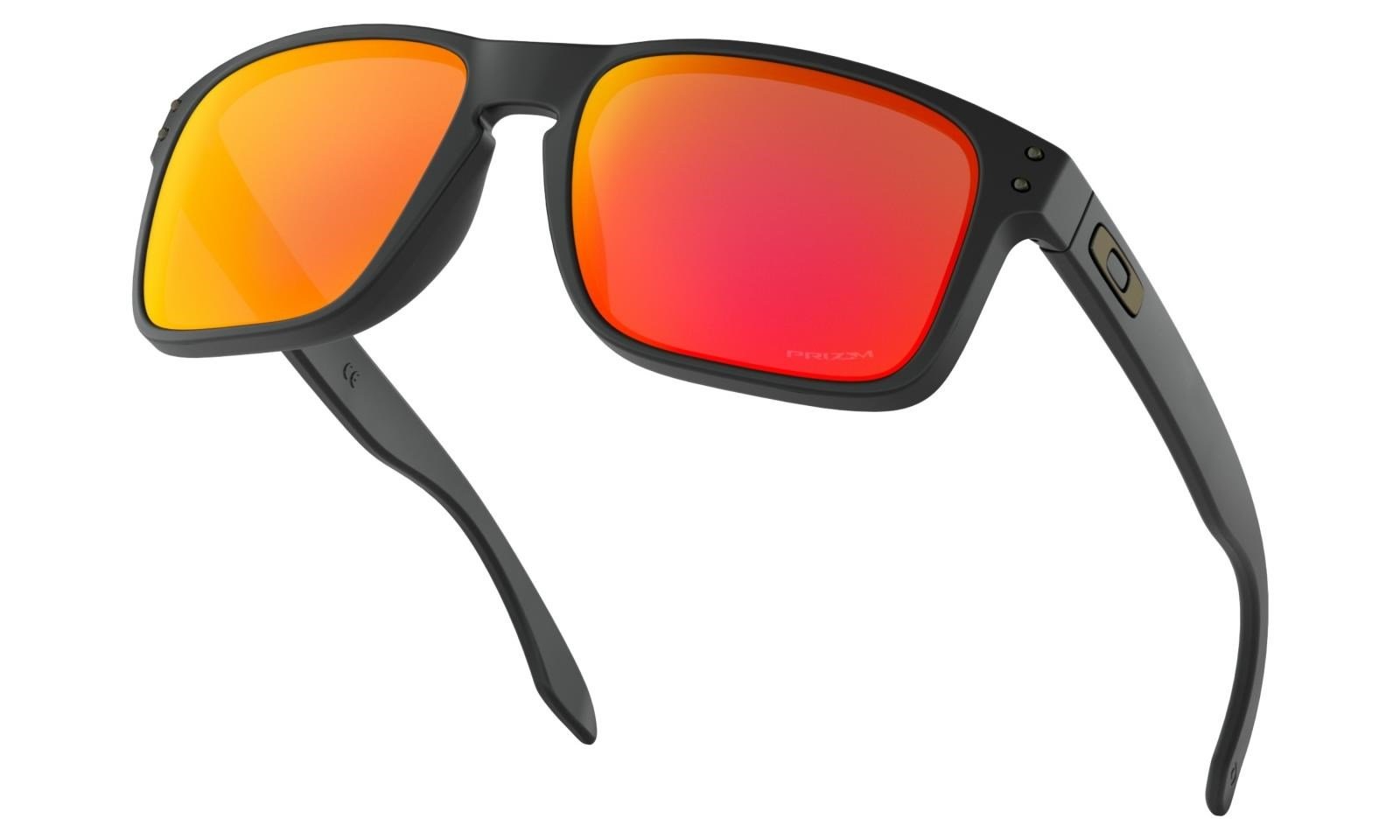 Oakley Holbrook Prizm Ruby lunettes de soleil homme, Matte Black