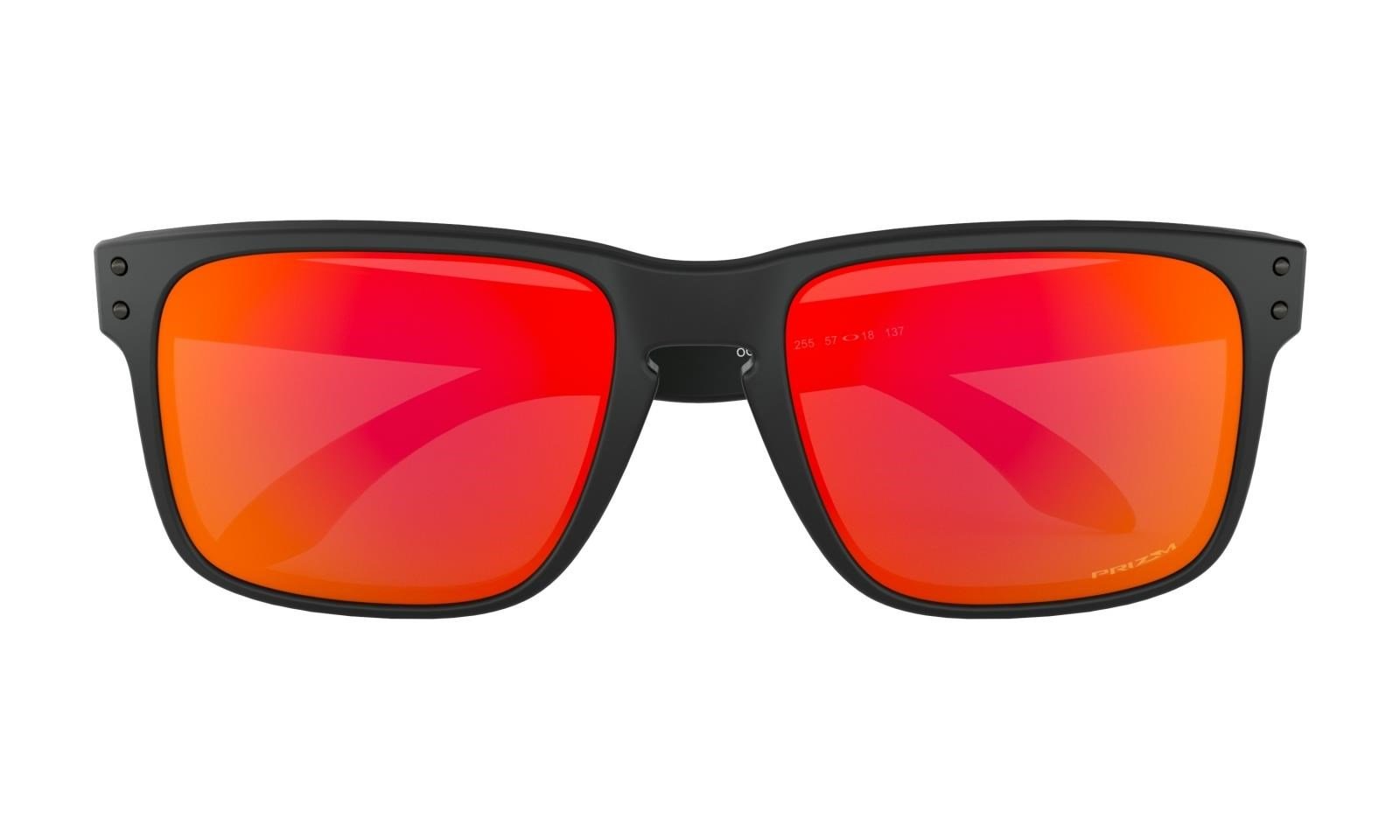 Oakley Holbrook Prizm Ruby lunettes de soleil homme, Matte Black