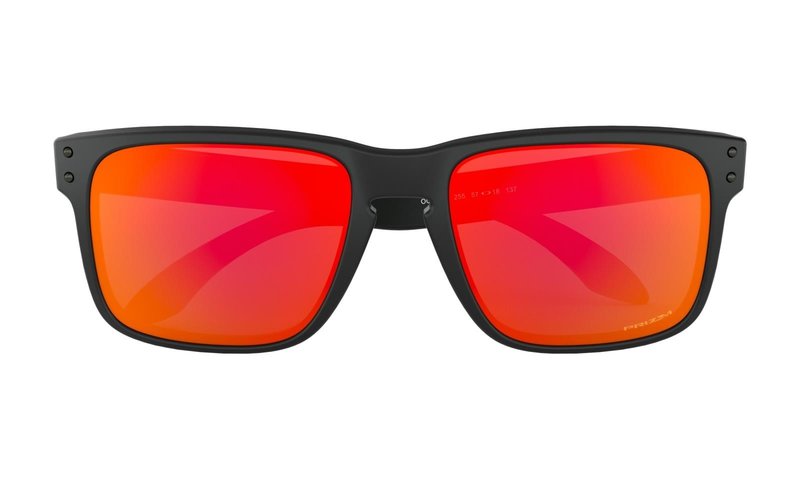 Oakley Holbrook Prizm Ruby lunettes de soleil homme, Matte Black