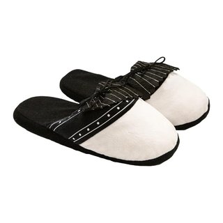 Longridge Golf Slippers (flaps) L chaussons de golf noir/blanc
