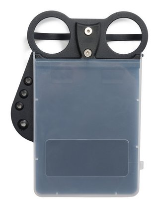Davies Caddy Compact porte-carte de score, noir mat