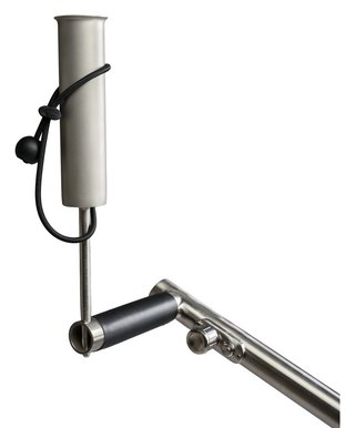 Davies Caddy Compact porte-parapluie, argent brossé