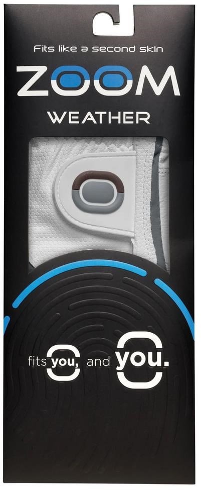 Zoom Zoom Weather gant de golf femme, blanc/argent
