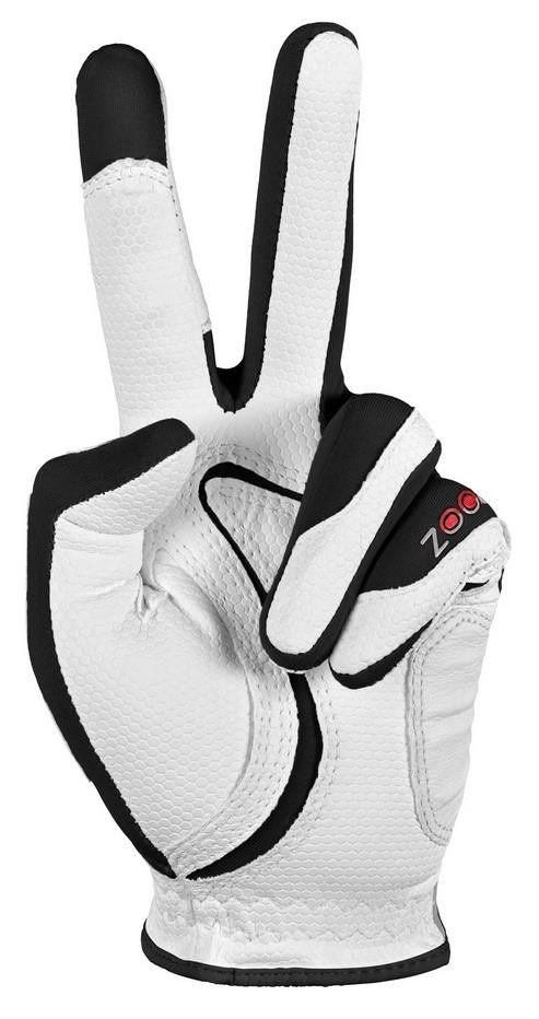 Zoom Zoom Weather gant de golf femme, blanc/noir