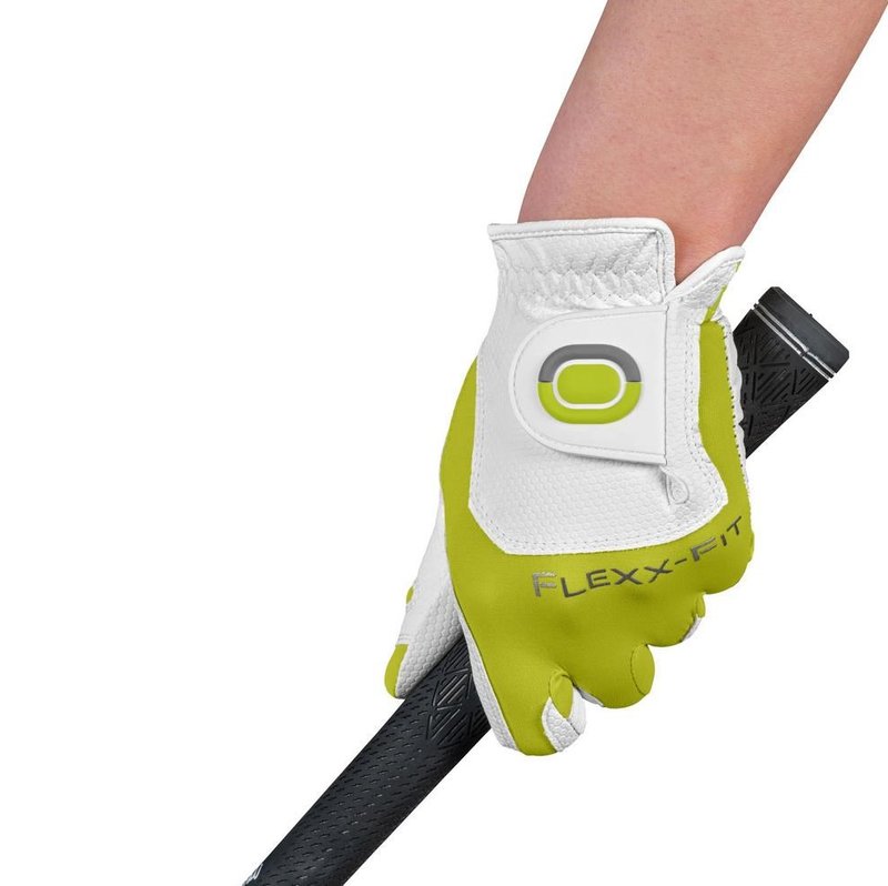 Zoom Zoom Weather gant de golf femme, blanc/citron vert