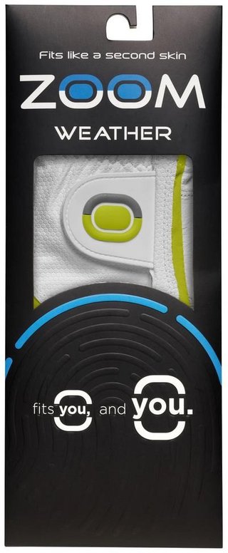 Zoom Zoom Weather gant de golf femme, blanc/citron vert