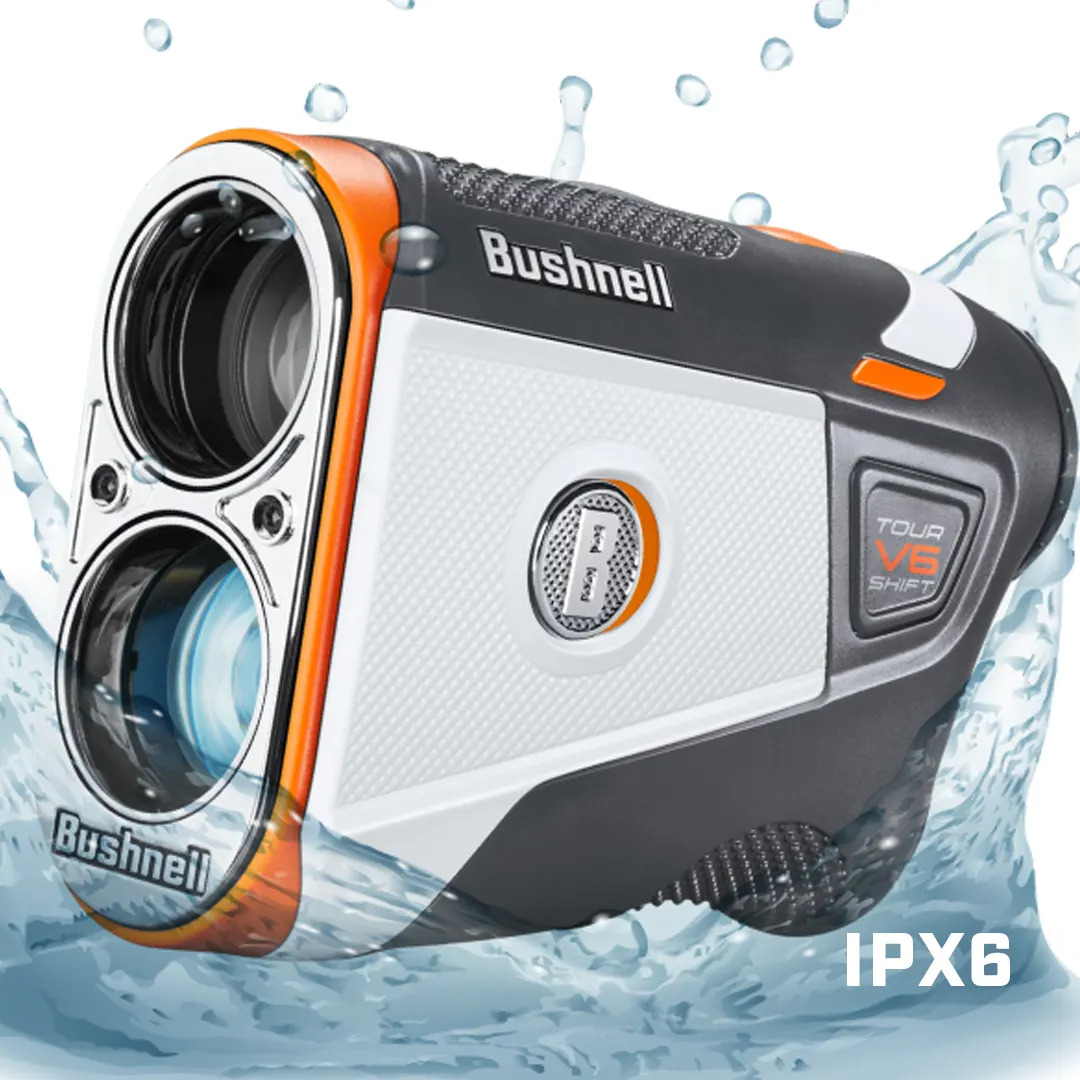 Bushnell Tour V6 Shift - Construction résistante aux intempéries IPX6