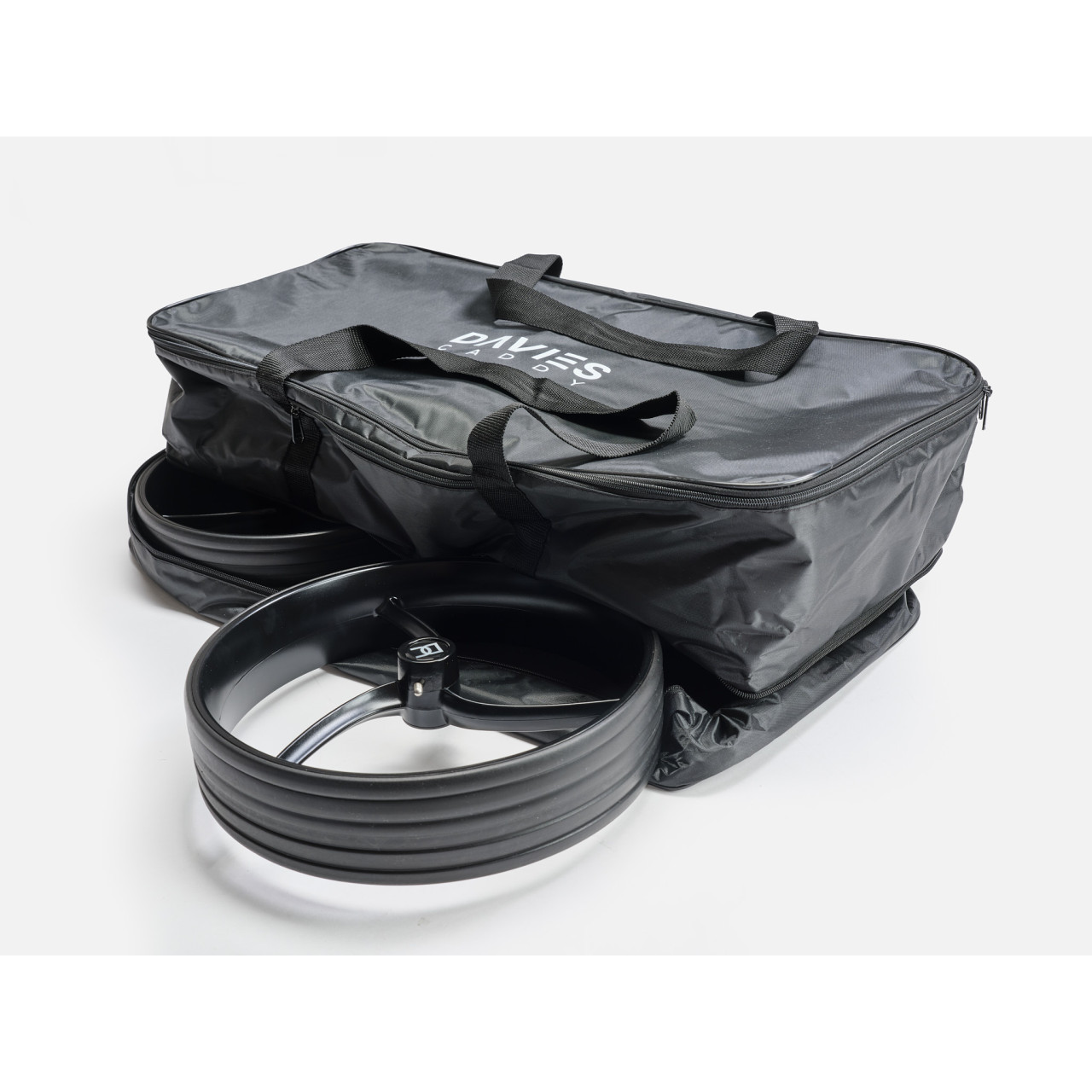 Détail du rembourrage intérieur complet du Davies Caddy DCBAG