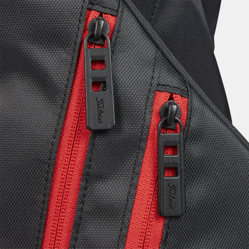 Fermetures éclair YKK de haute qualité sur le sac Titleist Premium Carry