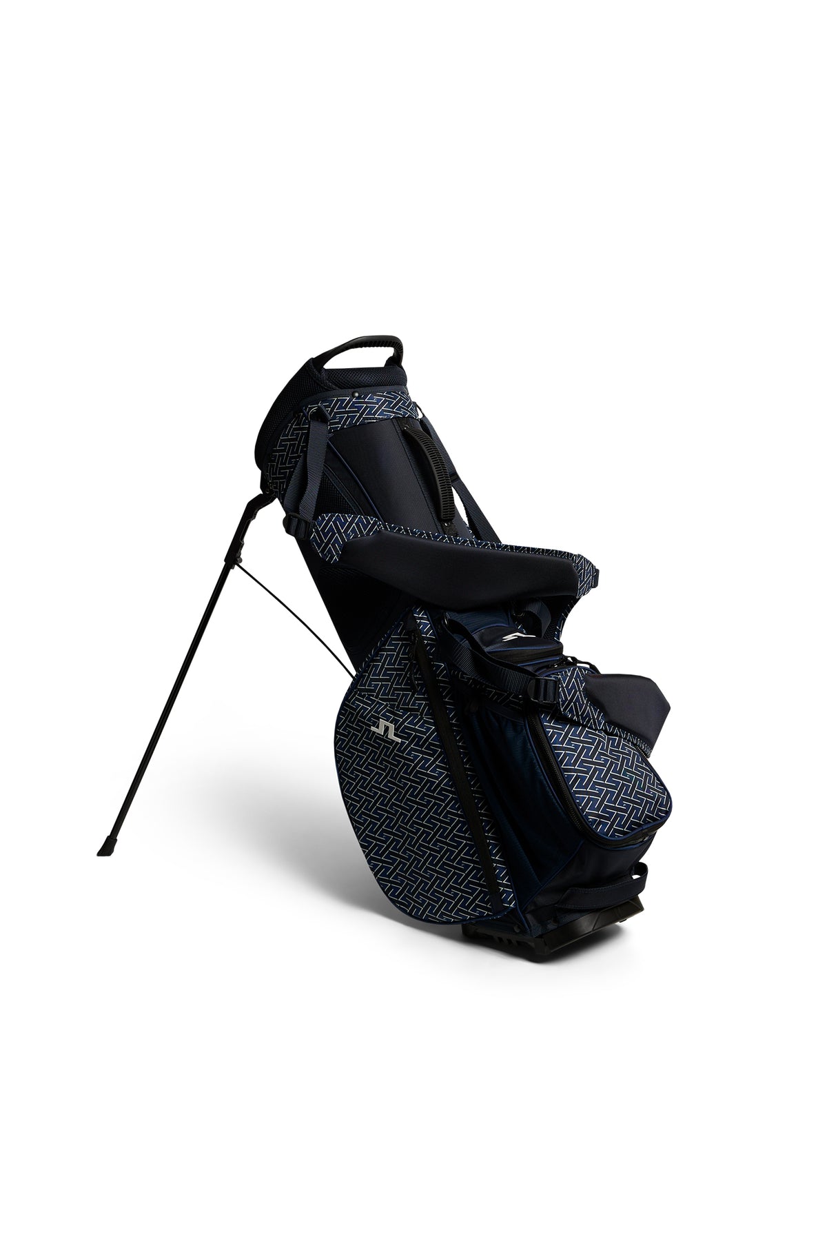 Sac de golf J.Lindeberg JL Flare Printed - détail des poches et compartiments