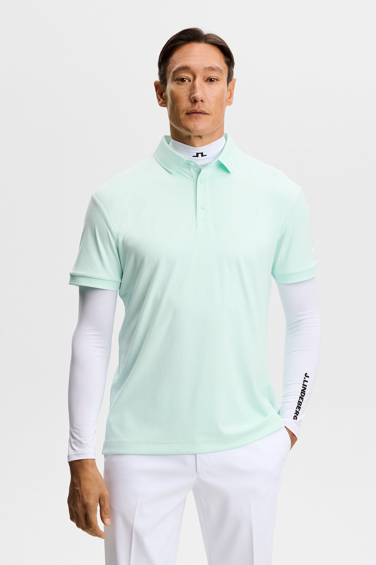 Polo J.Lindeberg Tour Tech Bay - vue performance sur le parcours