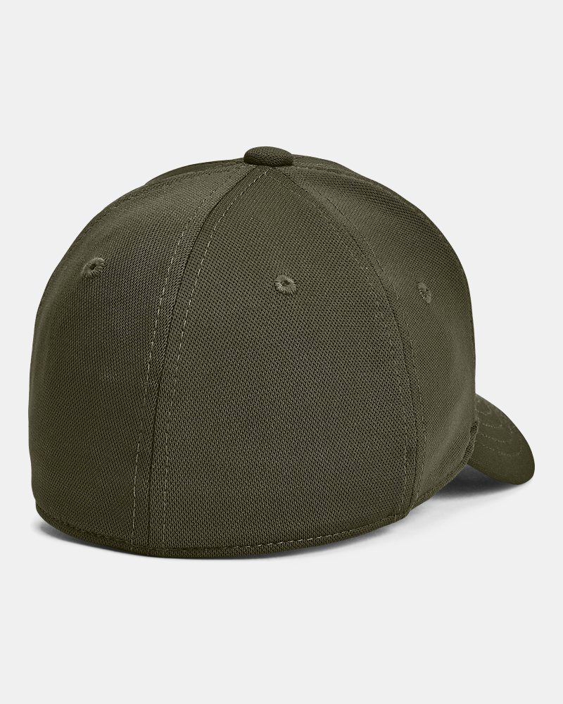 Casquette UA Blitzing Low garçon vert marine vue arrière