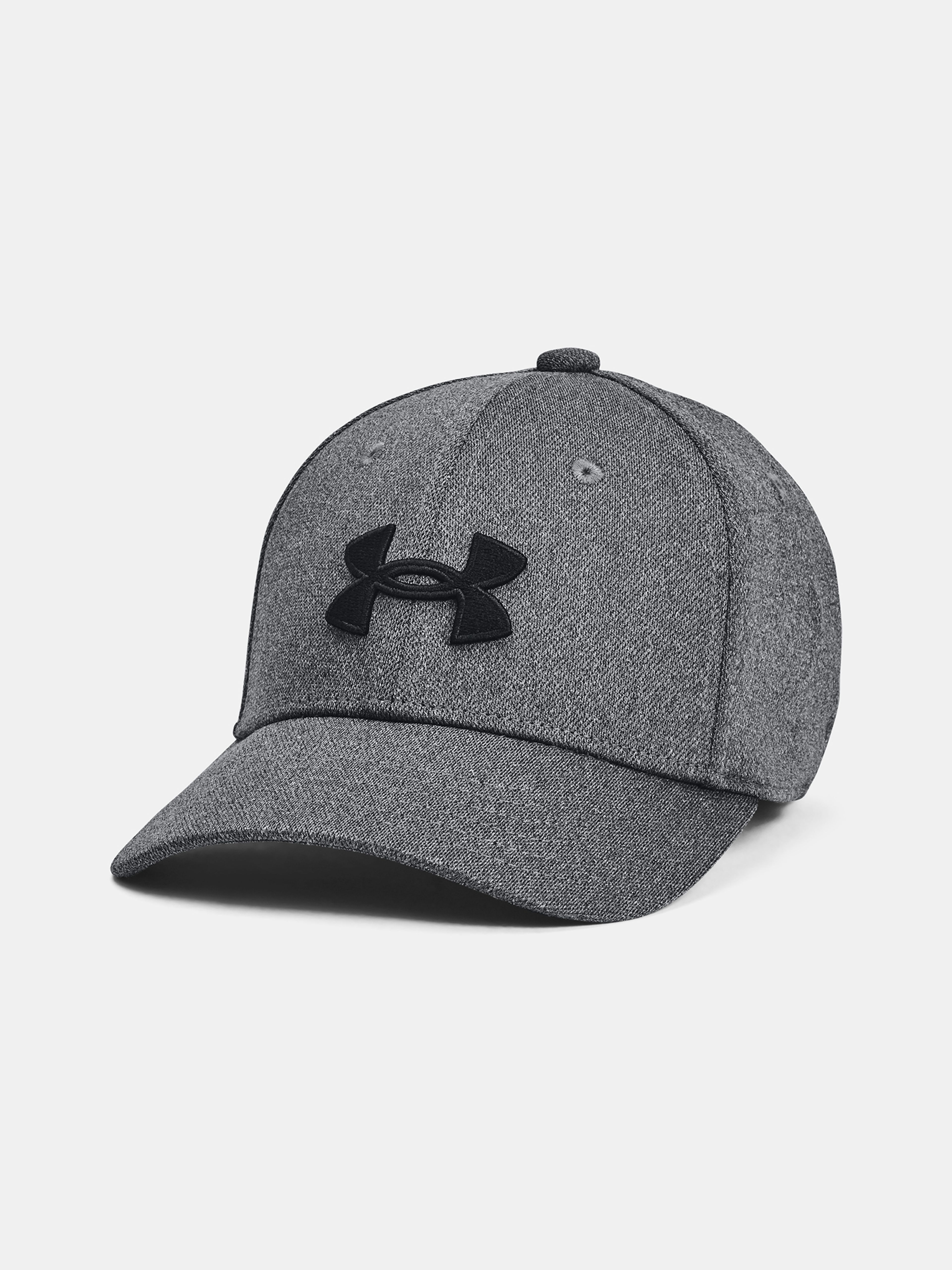 Casquette Under Armour Blitzing Low Junior vue de face noir