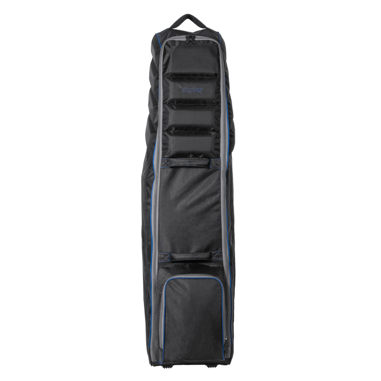 Housse de voyage Bag Boy T-800 vue de face montrant la partie supérieure matelassée
