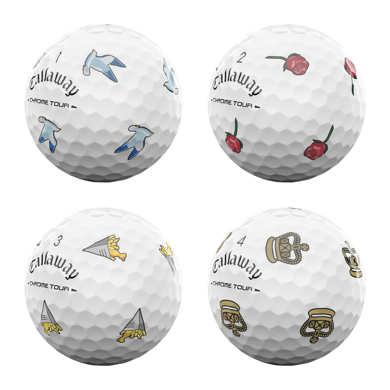 Callaway Chrome Tour July Major 2026 – motif d'alvéoles Seamless Tour Aero