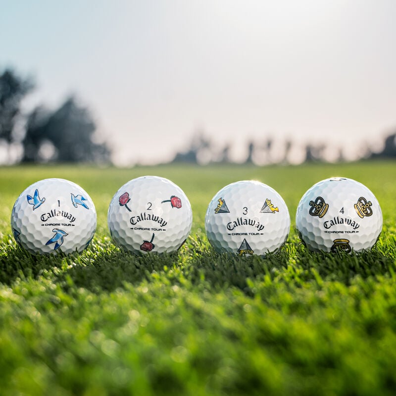 Callaway Chrome Tour July Major 2026 – enveloppe en uréthane et design links