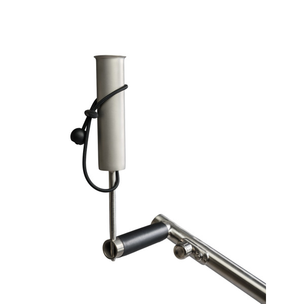 Porte-parapluie Davies Caddy Compact en argent brossé mat