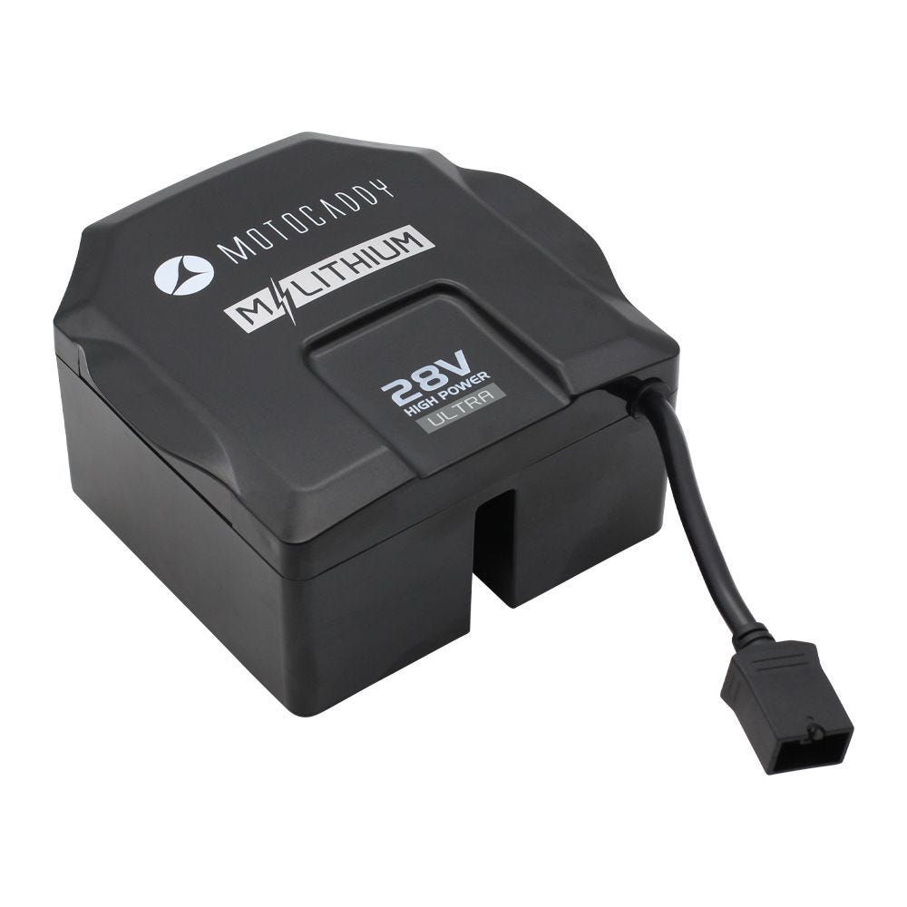Batterie lithium Ultra 28V et chargeur Motocaddy série M