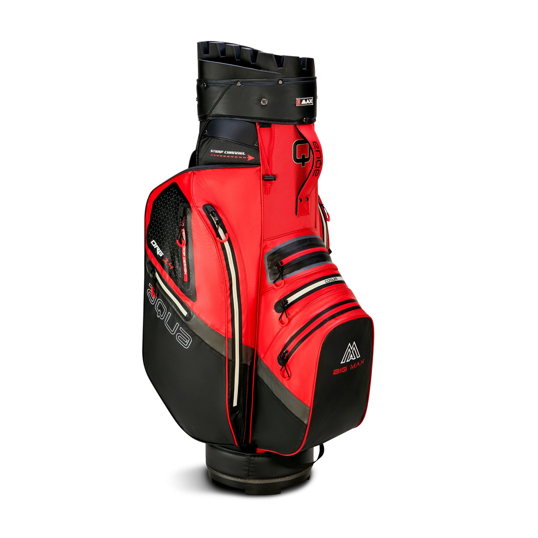Big Max AQUA Silencio 4 rouge/noir — Détail du système étanche AQUA i-Dry