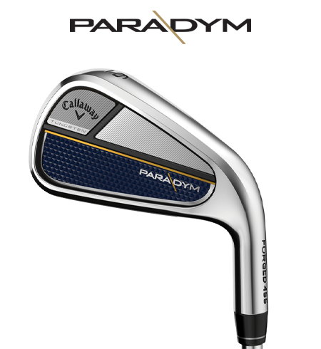 Tableau comparatif des fers Callaway Paradym