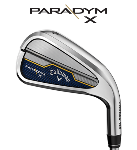 Tableau comparatif des fers Callaway Paradym X
