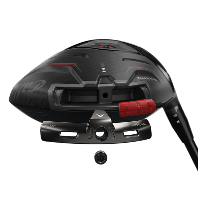 Callaway Quantum Max — Pondération périmétrique avancée, réglages Neutre et Fade