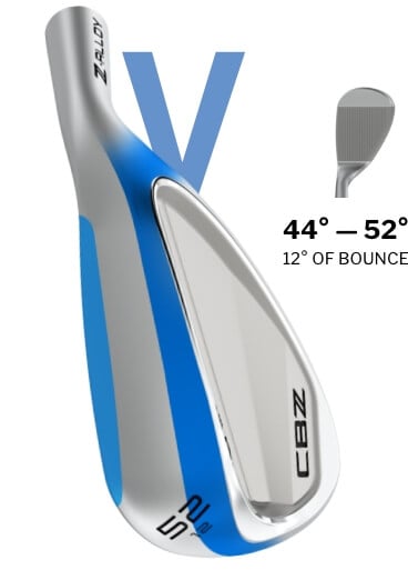 Semelle CBZ V-Grind Gap Wedge