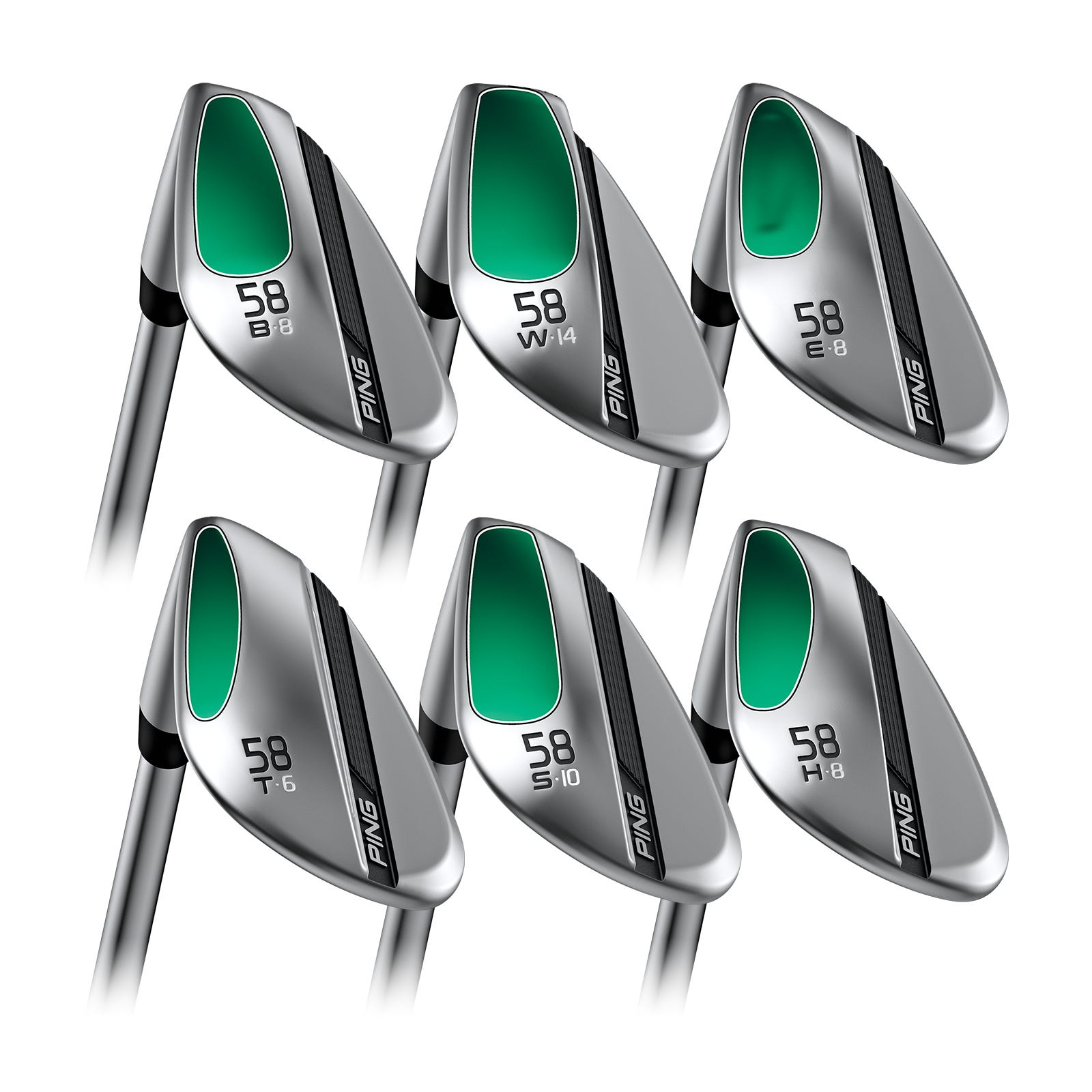 Composite illustré amélioré de toutes les options de semelles des wedges s259
