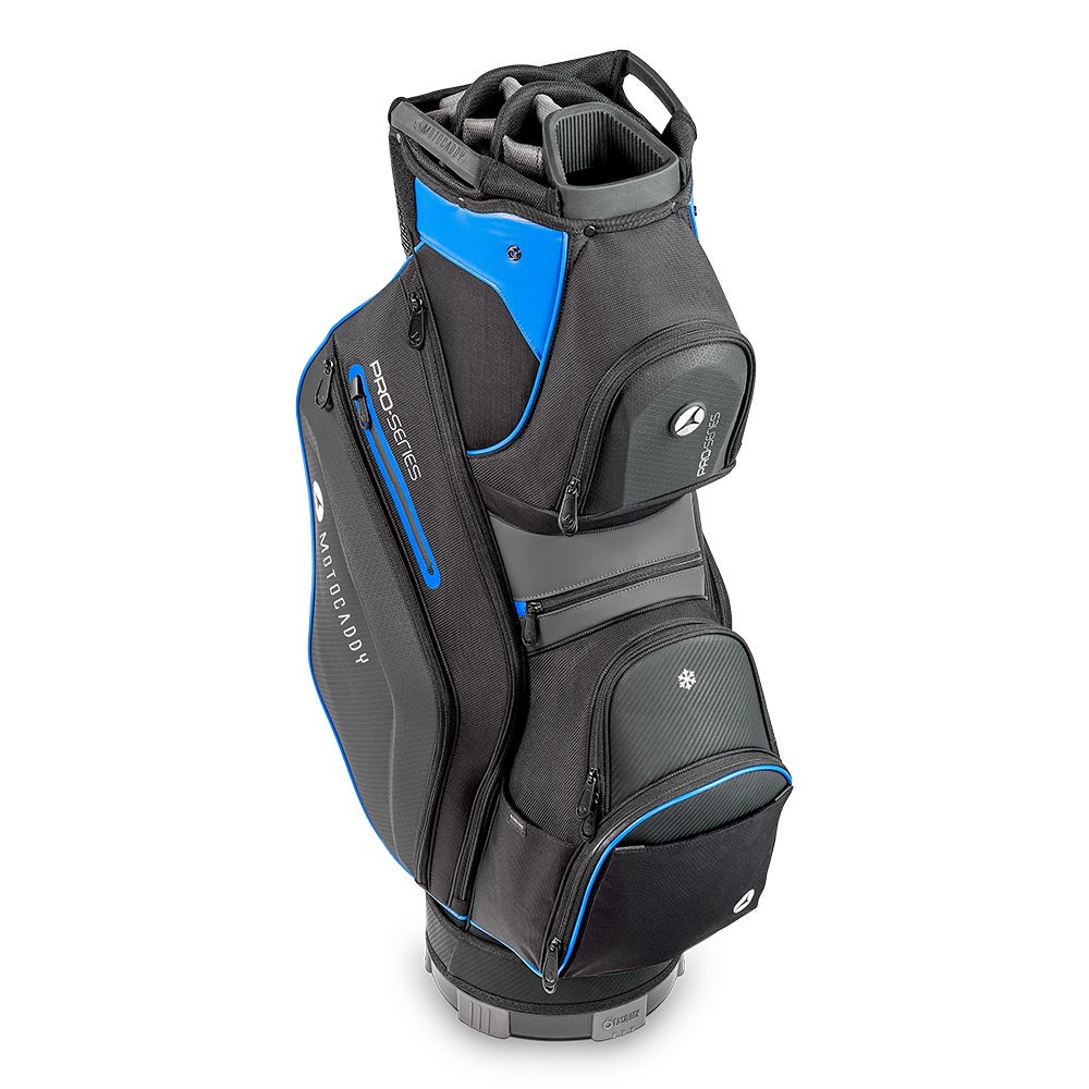 Sac chariot Motocaddy Pro-Series 2025 – neuf poches spacieuses et rangement