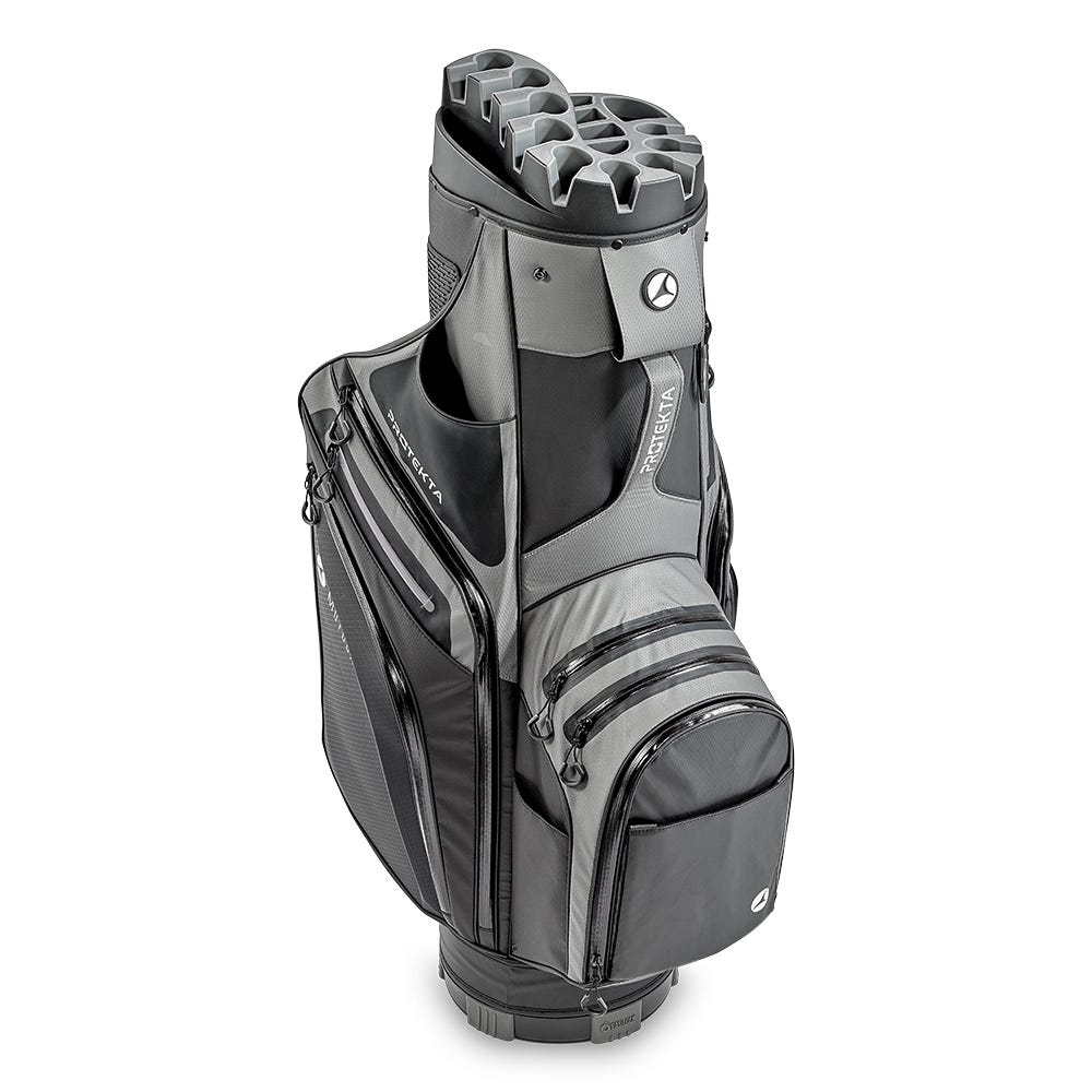 Dessus organisateur 14 compartiments Motocaddy PROTEKTA avec emplacements individuels pour clubs