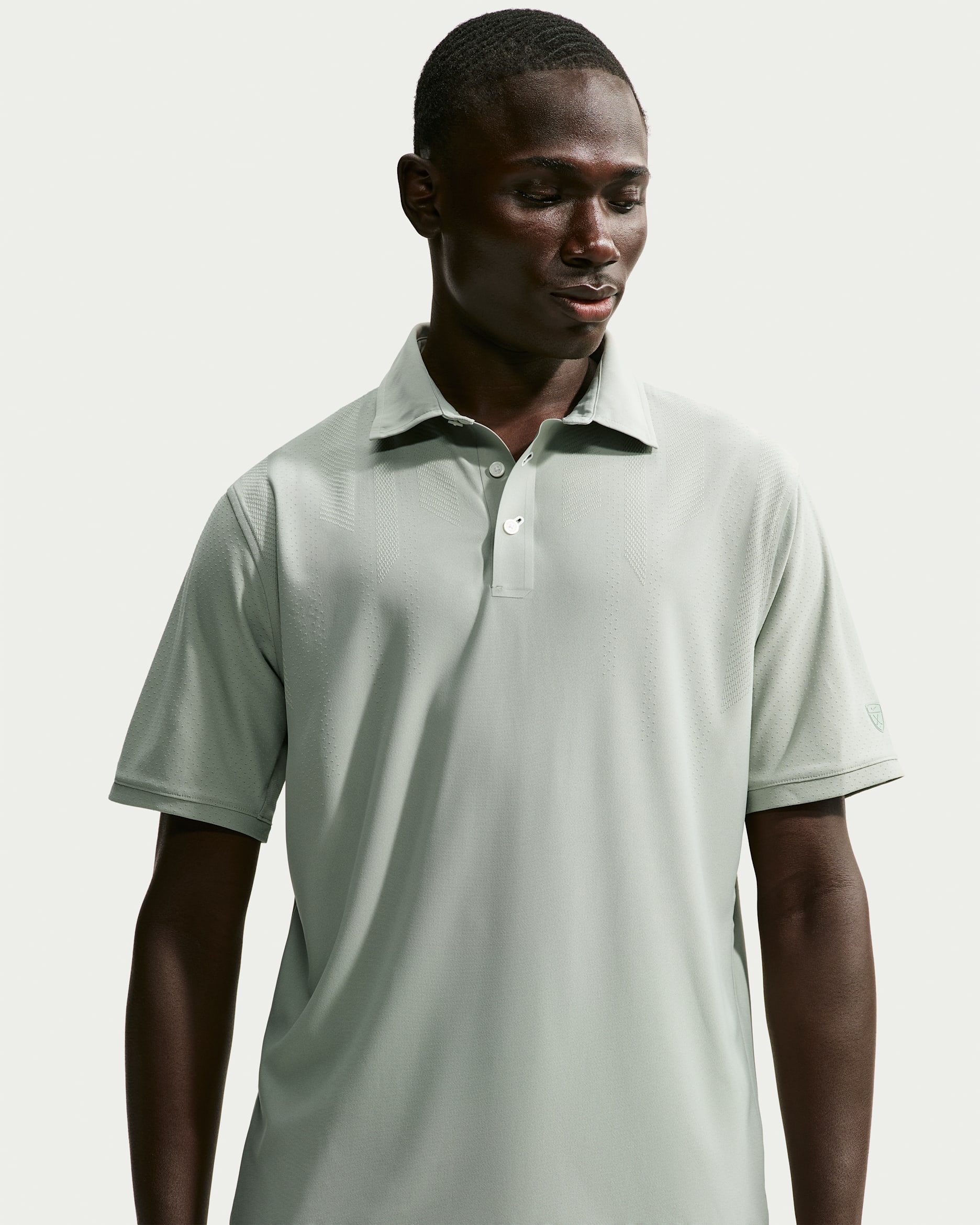 Polo de golf Nike Tailored Performance Dri-FIT en horizon de jade