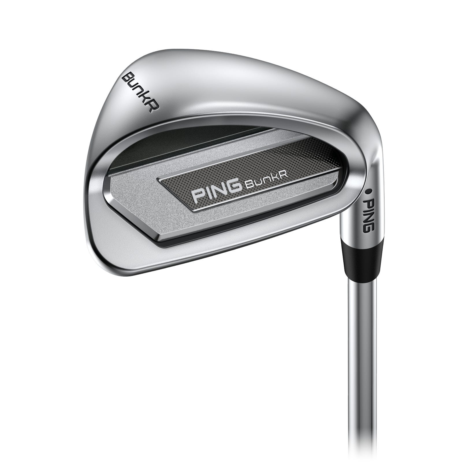 PING BunkR wedge cavity badge and head design