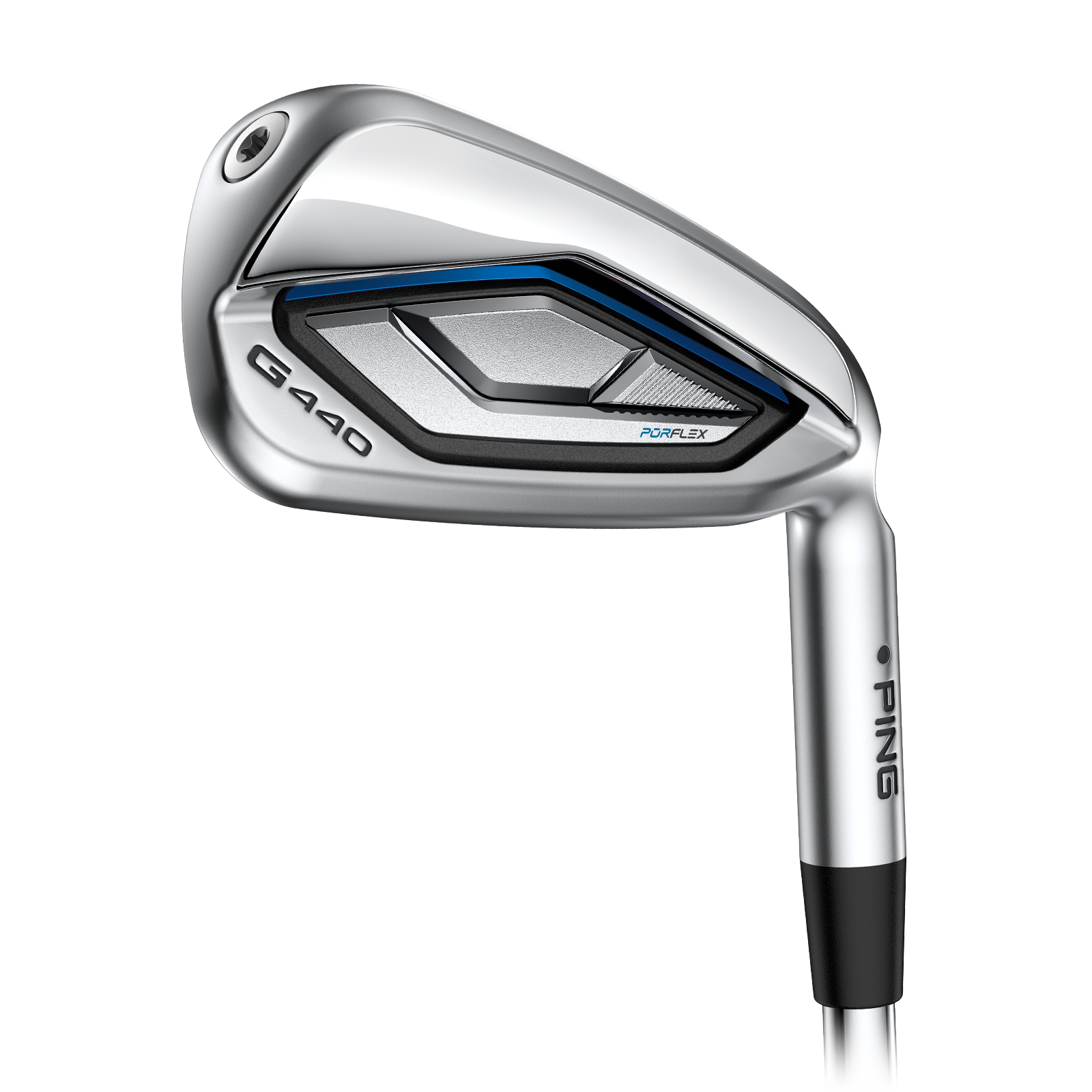 Cavité du fer 4 PING G440 montrant la conception de shaft plus longue pour les fers longs