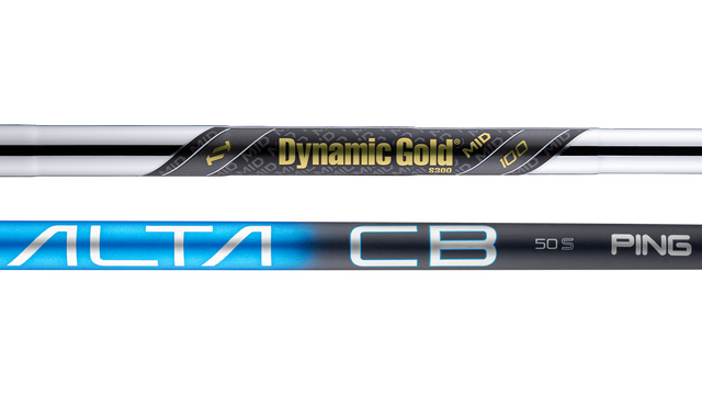 Options de shaft en acier et en graphite de série pour le fer PING i540