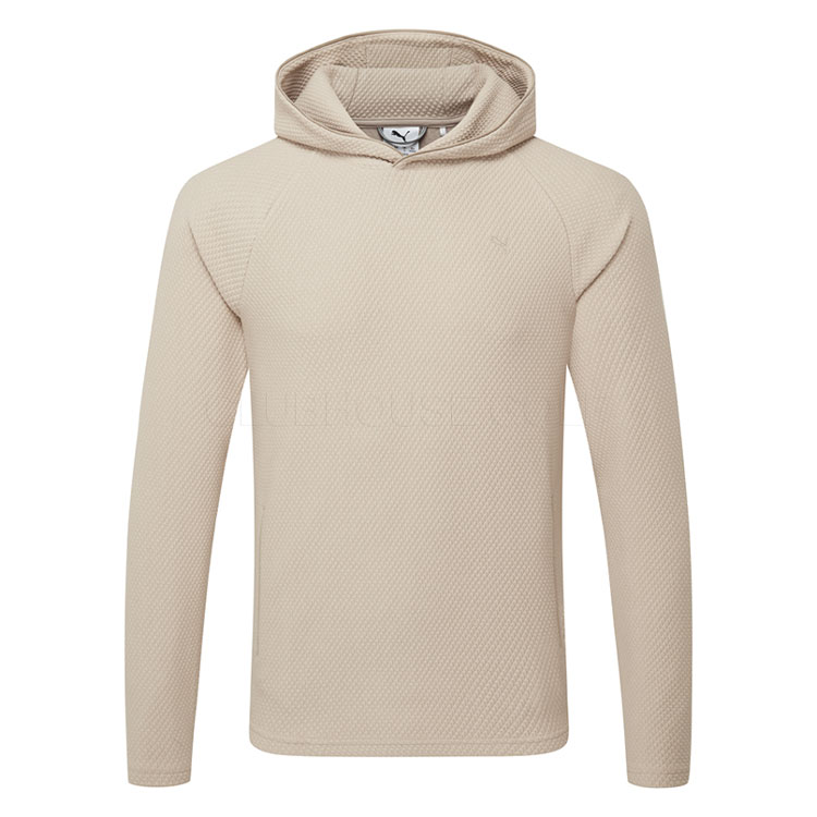 Puma Boulder 2.0 Golf Hoodie Birch – vue de face
