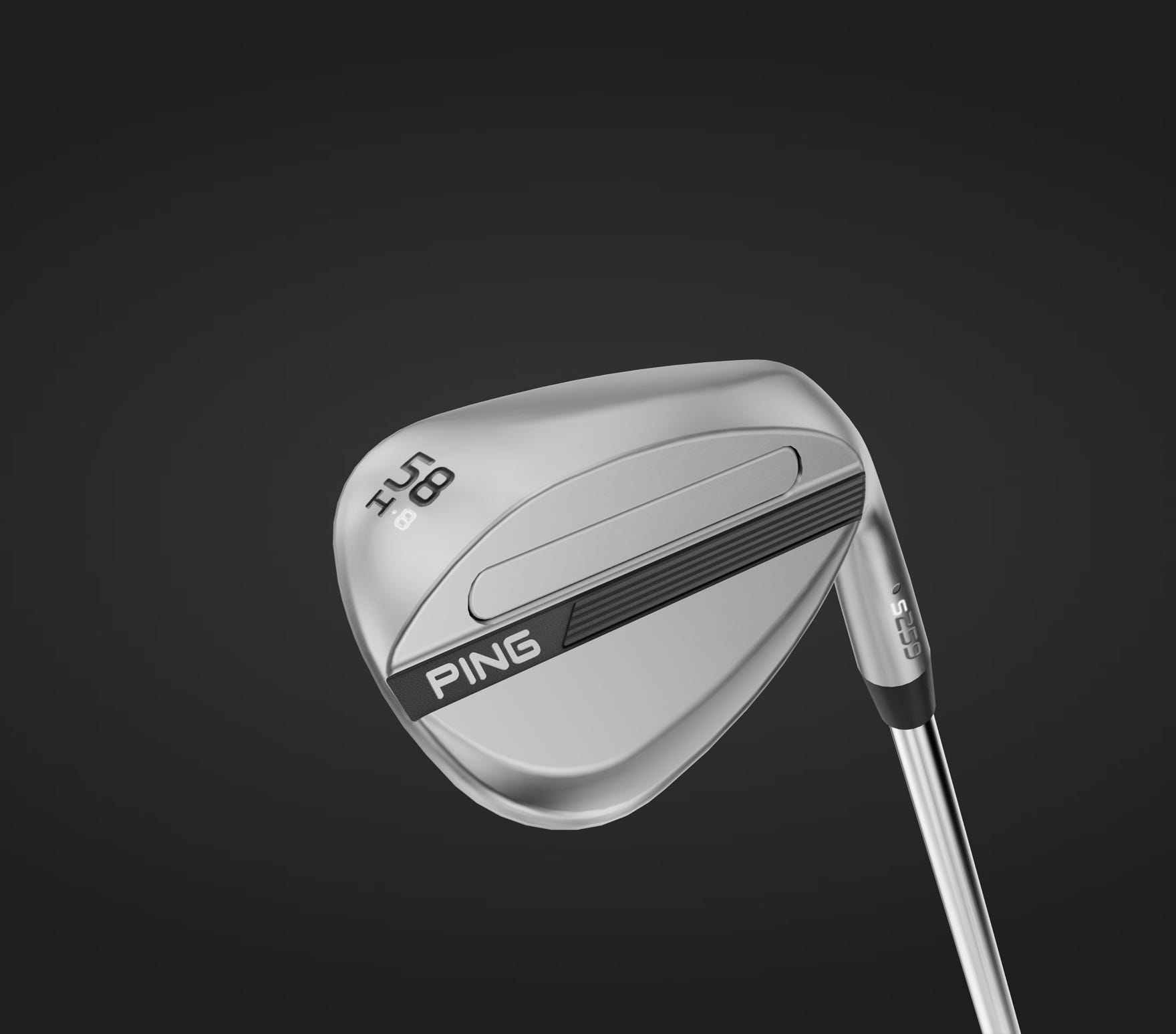 Vue de la cavité du wedge s259 montrant les options de finition Chrome et Midnight