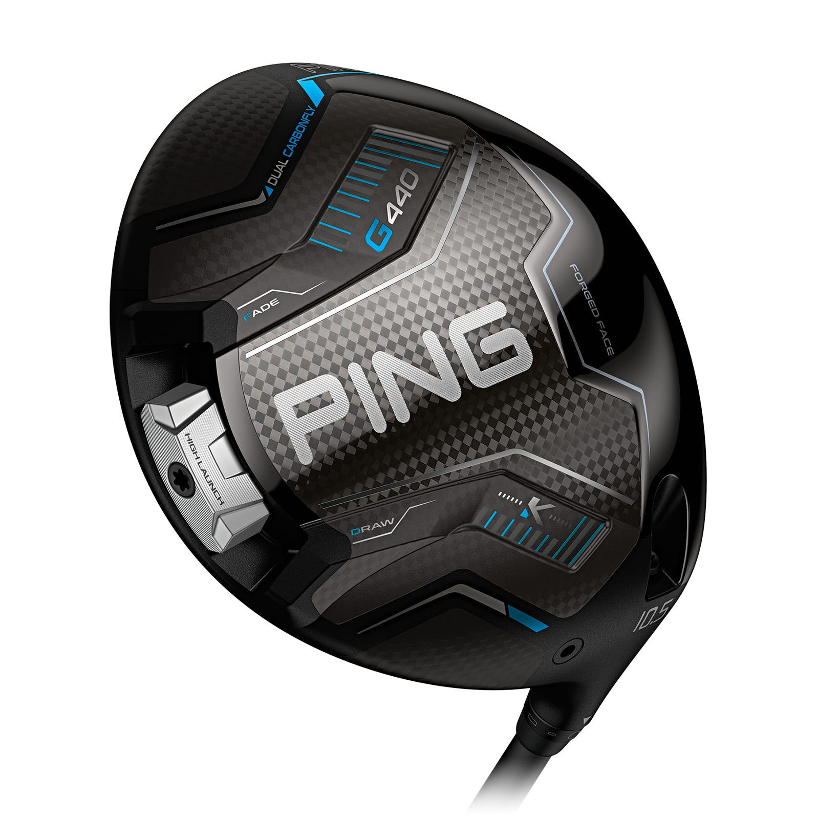 Vue de la semelle du driver G440 K HL 10,5 montrant la configuration High-Launch