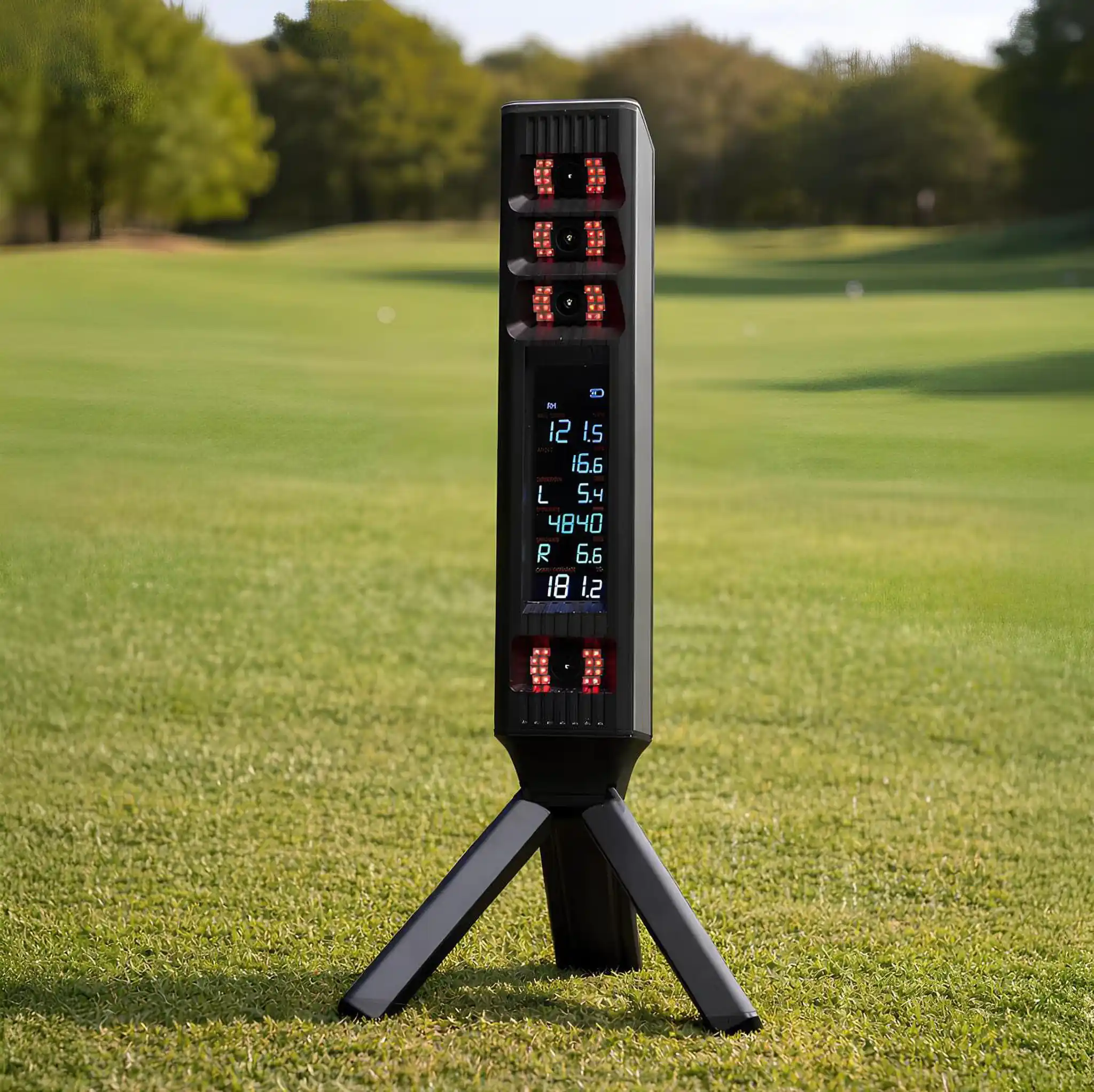 Utilisation du Square Golf OMNI en extérieur au practice