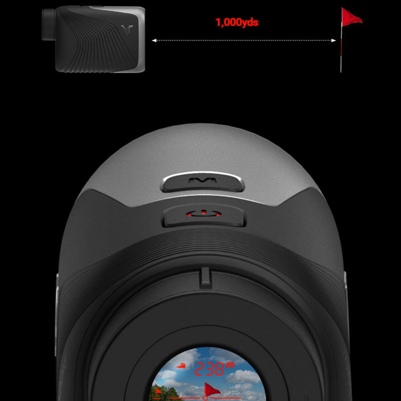 Portée Voice Caddie L6 1000 yards