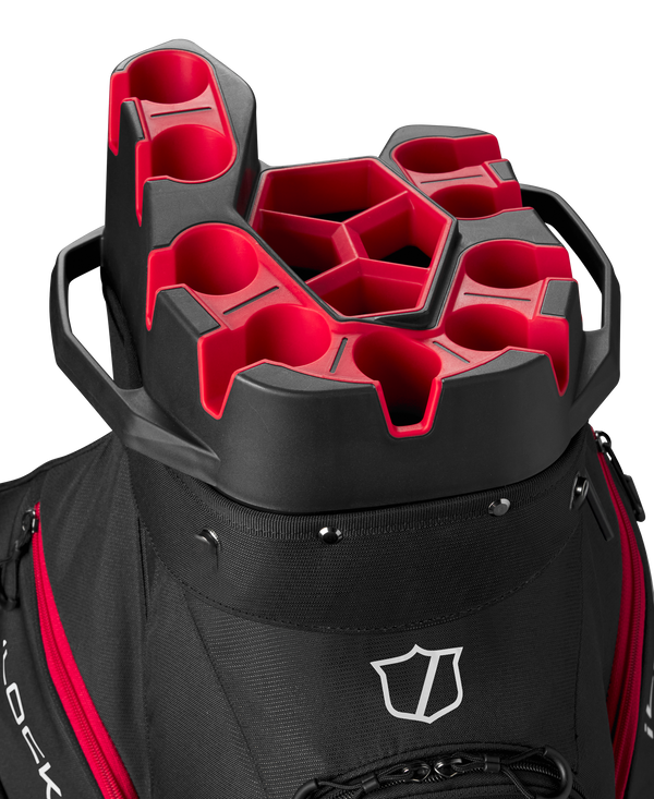Puits individuels pour clubs pour la protection des manches du sac chariot Wilson iLock